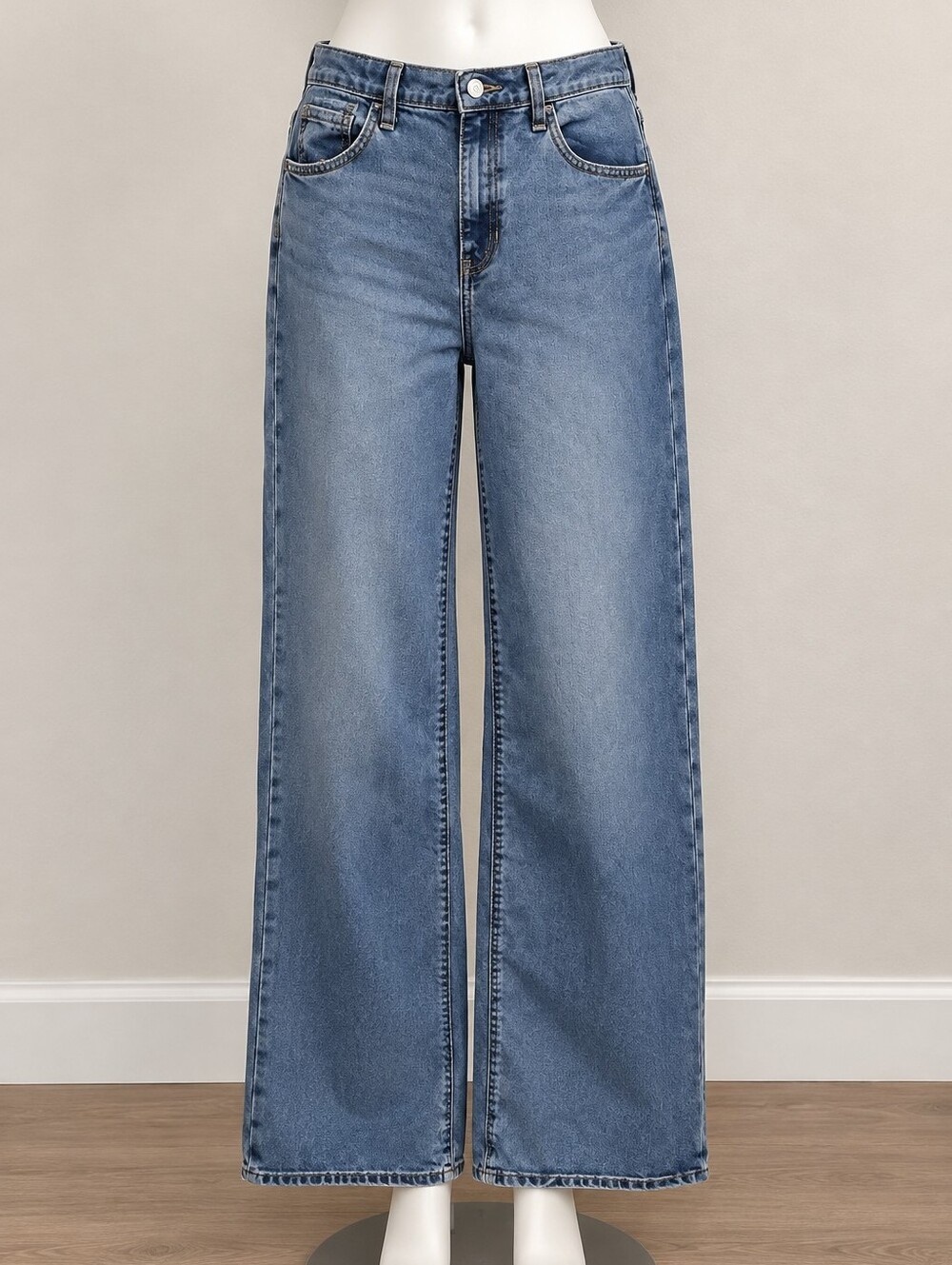 Old Navy Girls Wide Leg Baggy, Jeans Size 18 = xxl (Womans Size10 P)